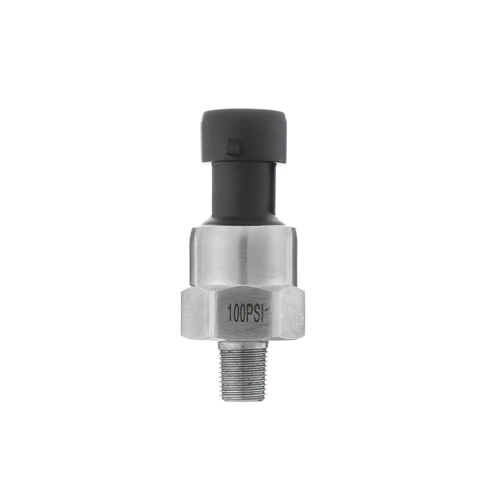 Buy 100 psi 1/8-27 NPT IP67 Pressure Transducer Transmitter DC 5V for Gas Air Oil Fuel