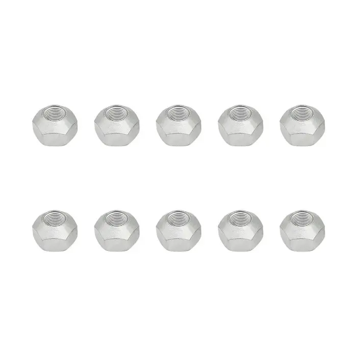 10 Pcs Wheel Nut 6564669 for Bobcat Skid Steer Loader 1600 2000 2400 2410 1213 S100 S130 S150 S160 540 542 543 553 600 610 611 620