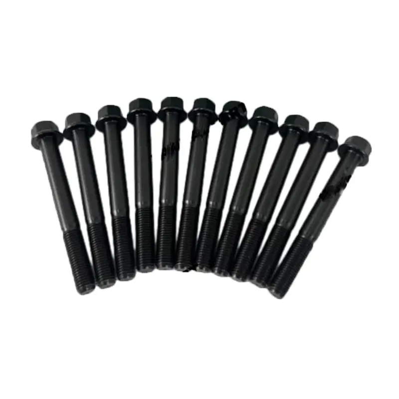 11 Pieces Cylinder Head Bolts for Mitsubishi Engine L3E