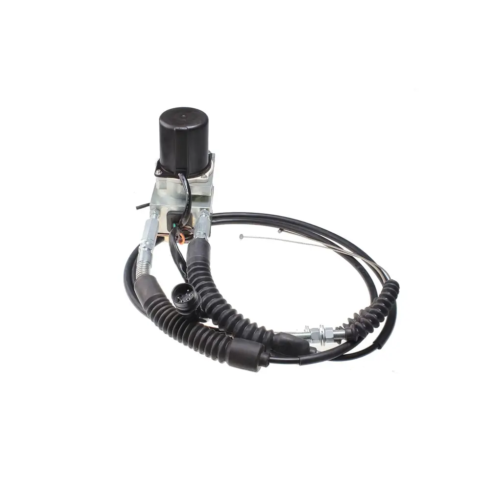 12 CABLES Stepping Throttle Motor KHR1346 For Case Excavator 9010B 9020B 9030B 9040B 9045B 9050B 9060B