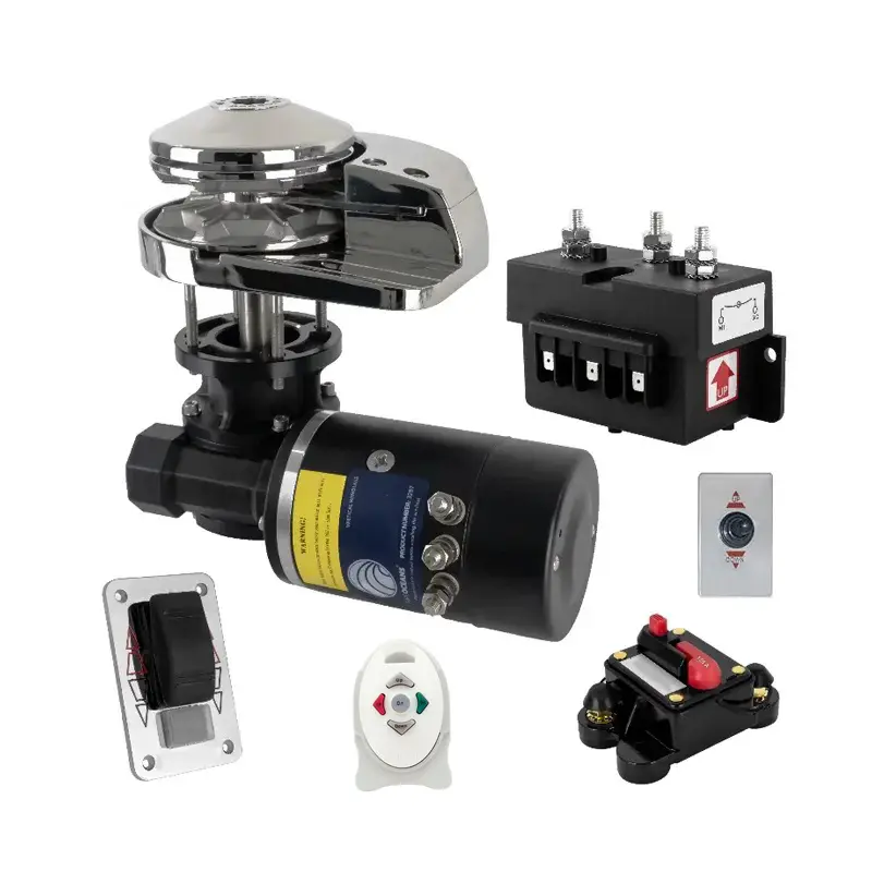 12V 600W Heavy Duty Anchor Winch High Speed Electric Windlass Kit for Boat Car
