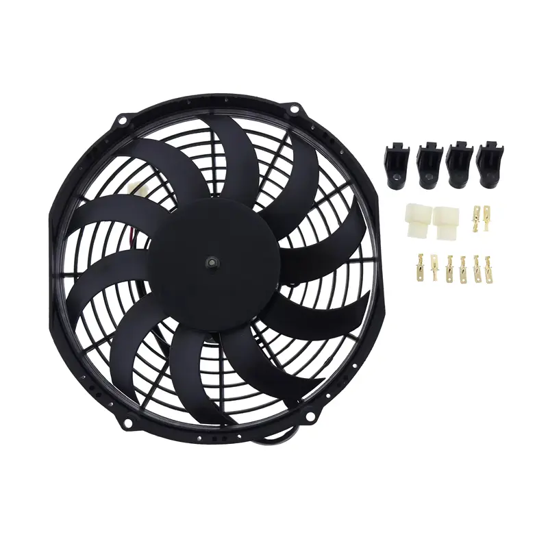 12V Aftermarket Spal 30100371 VA11-AP7/C-29S Radiator Fan Blower for Excavator Loader Generator
