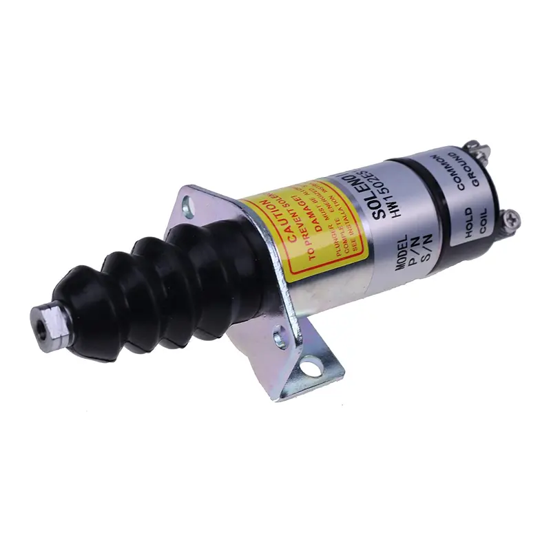 12V Aftermarket Woodward 1502ES-12C7U1B1S2 Fuel Stop Solenoid for Engine