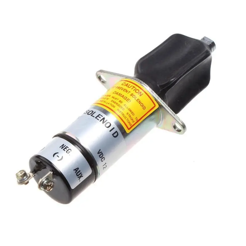 12V Stop Shut Down Solenoid 1753-12A6U1B1S1 1700-2506 for Woodward