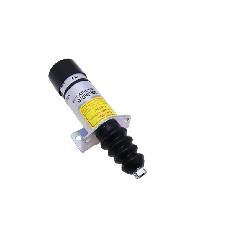 12V 2 Terminals Stop Solenoid 1500-2098 1502-12C6U1B2 for Woodward 1500 Series