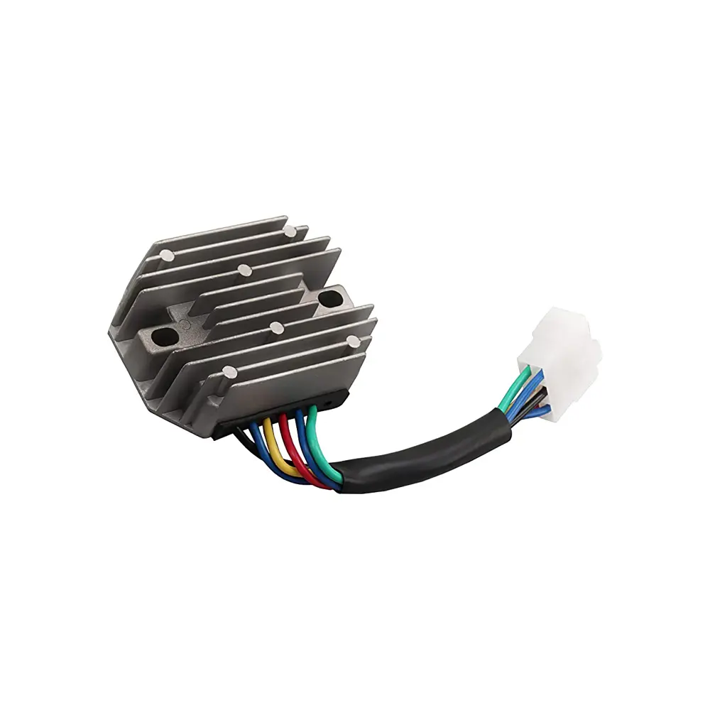 12V 6 Wire 185530 Voltage Rectifier Regulator For Grasshopper Tractor 1822D 718D 721D 721G