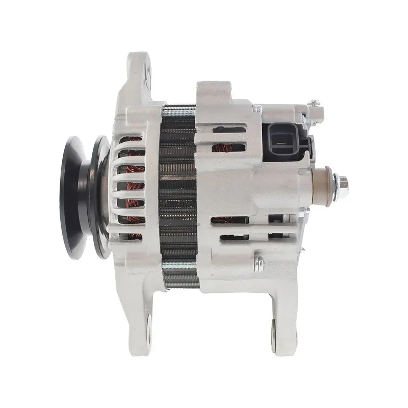 12V 80A Alternator YM123910-77210 for Komatsu Excavator PC110R PC80MR PC95R Wheel Loader WA115 WA90 WA95-3