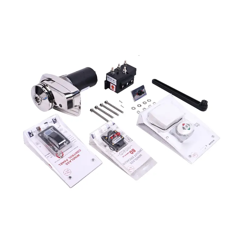 12V 900W Anchor Windlass Kit for 20' to 37' Vessels