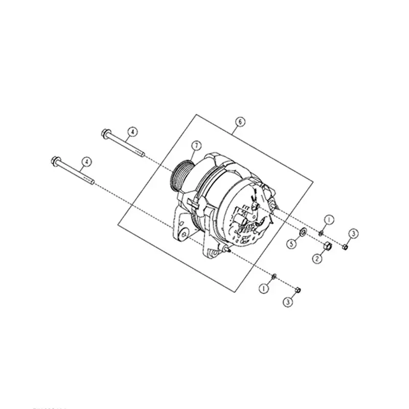 Buy 12V Alternator AT318374 for John Deere 210LJ 310G 310J 310K 310K EP 310SG 310SJ
