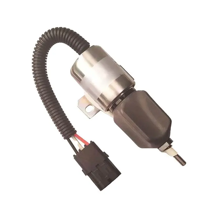 12V Fuel Shutoff Solenoid 1751ES-12E2UC3B1S1 1700-1508 for Woodward 1700 Series