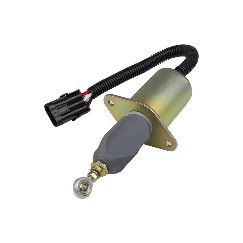 12V Shut off Solenoid Valve 7136559 6681512 for Bobcat A220 S100 S130 S150 S160 S175 S185 S205 S220 S250