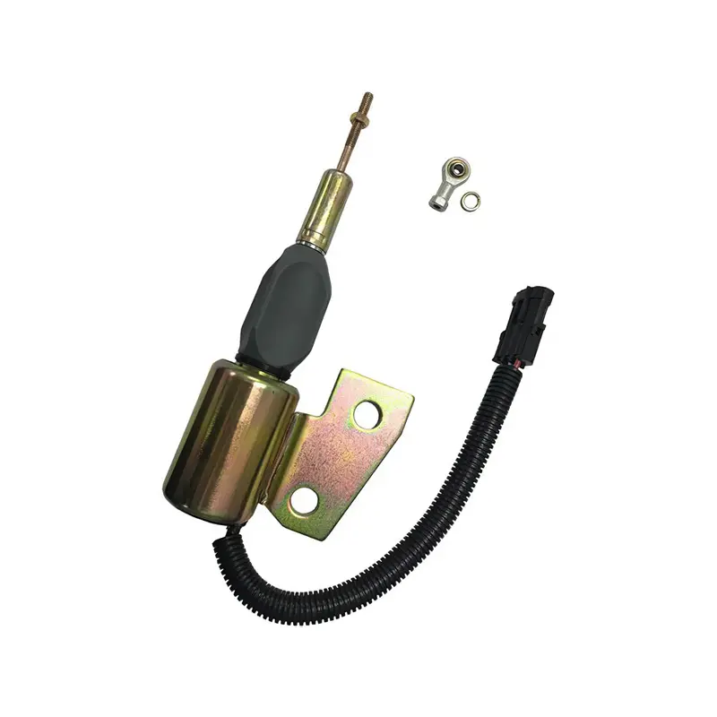 12V Stop Solenoid 3991167 SA-4941-12 For Cummins 4BT Hyundai R130 R170