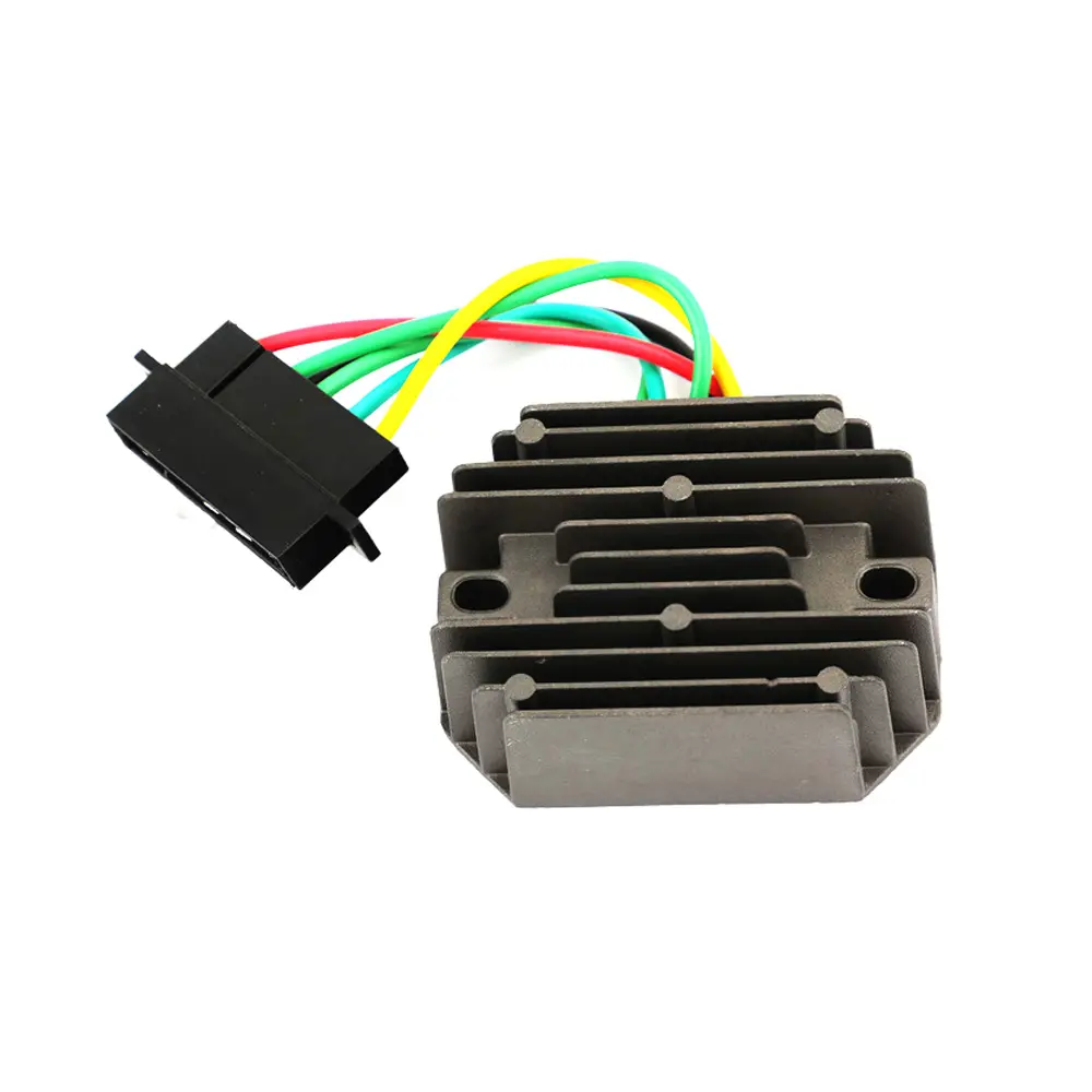 12V Voltage Rectifier Regulator 6 Wire 19267-64600 For Kubota Tractor B1550 B1750 B20 B2150 B9200
