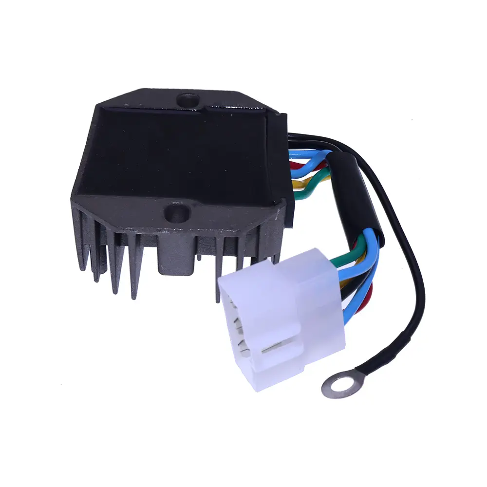 12V Voltage Rectifier Regulator 6 Wire 19267-64601 For Kubota Tractor L2800 L3400