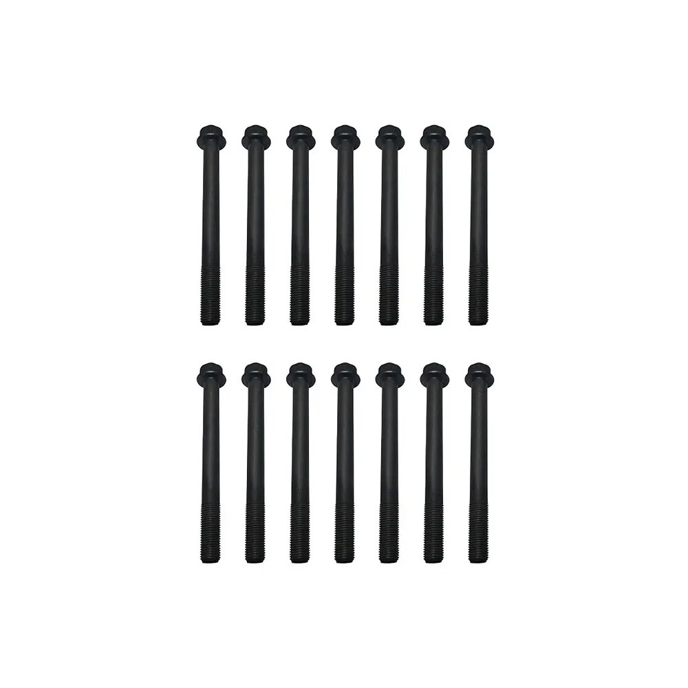 14Pcs Cylinder Head Bolt 16241-03450 for Kubota Engine D1005 D1105 D1305 D905 DF1005