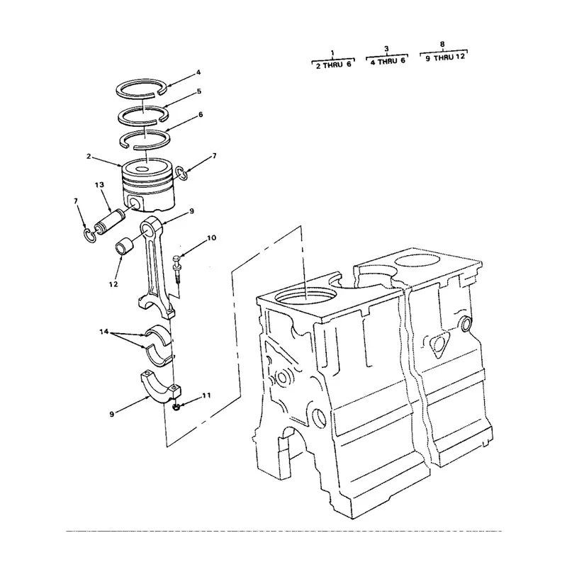 Buy 1 pc Piston 9N5250 for Caterpillar CAT D7F Tractor in USA