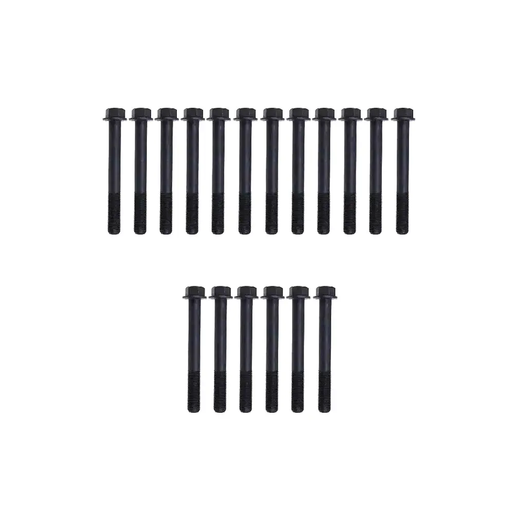 1 Set Cylinder Head Bolt for Isuzu Engine 4JG1 4JG1T 4JB1