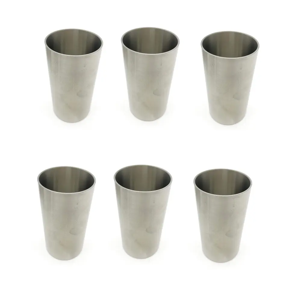 1 Set Cylinder Liner for Mitsubishi S6B-TA Engine Caterpillar CAT E650 Excavator