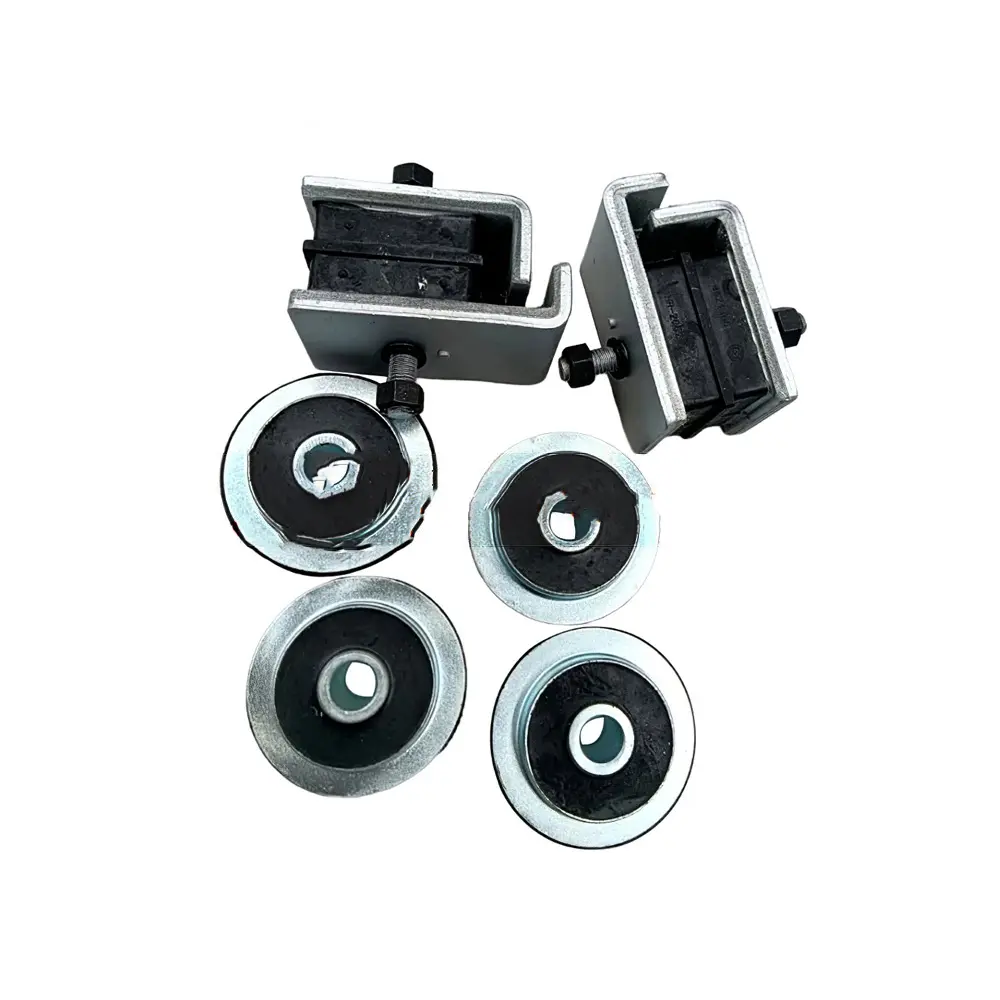 1 Set Mounting Rubber Cushion Feet Bumper for Hitachi EX35 Excavator