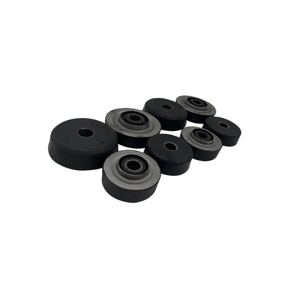 Buy 1 Set Mounting Rubber Cushion Feet Bumper for Hitachi Excavator EX300-2 EX300-3