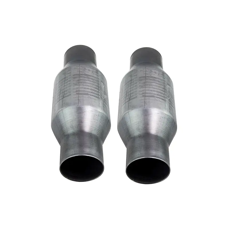 2 Pcs 2.5" Universal Catalytic Converter 410250 Stainless Steel Weld-On