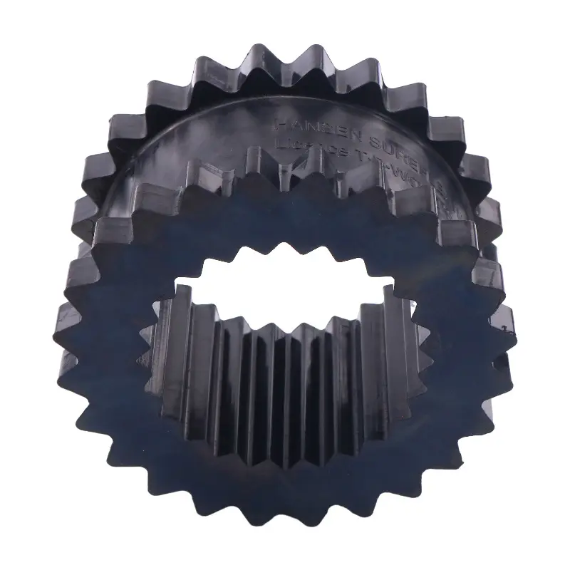 24 Teeth 35572 Size 8JE Solid Design S-Flex Coupling Sleeve OS00389 EPDM Rubber 5.06"