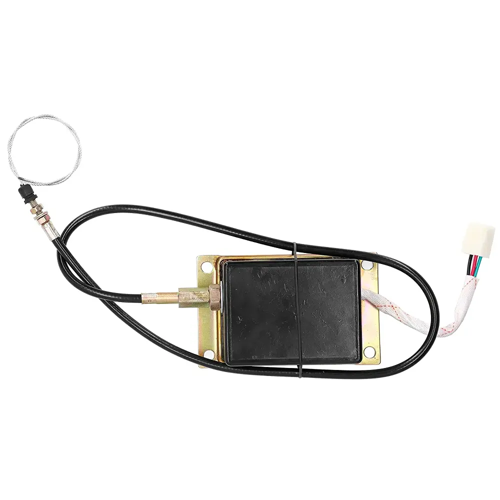 24V Electronic Shutdown Controller Flameout Valve 37B34-56010 for Dongfeng EQ153 Doosan DX300