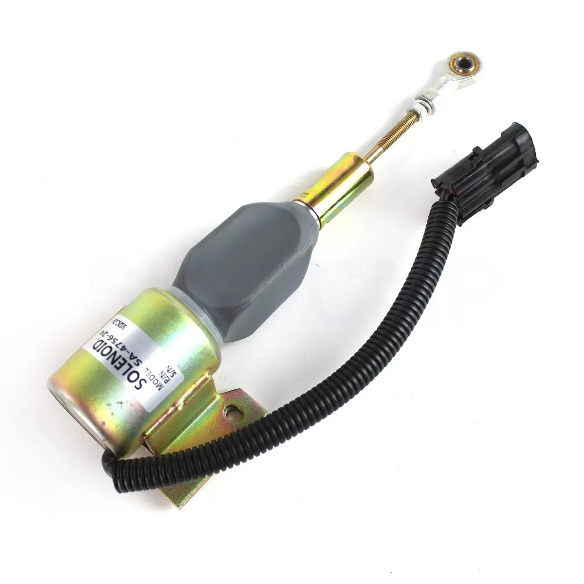 24V Fuel Shut Down Off Stop Solenoid Valve 6733-81-9130 for Komatsu Engine 4D102E 6D102E Wheel Loader WA270-3 WA250-3 WA120-3 WA180-3 sale