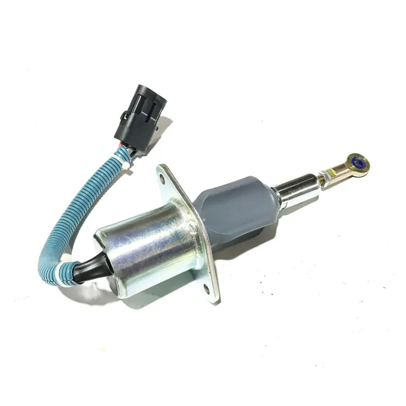 24V Fuel Shutoff Solenoid 87420951 for CASE Crawler Dozer 1850K 1850K-LGP 1850K-LT