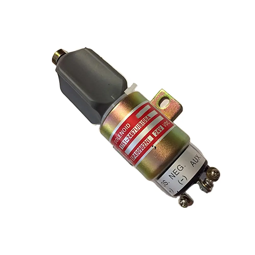 24V Shutoff Solenoid 5I7518 for Caterpillar CAT Track Excavator 311 312 320 320L Engine 3064 3066