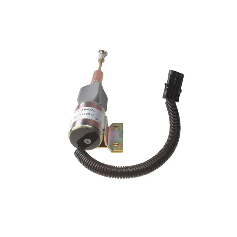 24V Stop Solenoid 6733-81-9110 for Komatsu Engine S4D102E-1AA SA4D102E-1AB