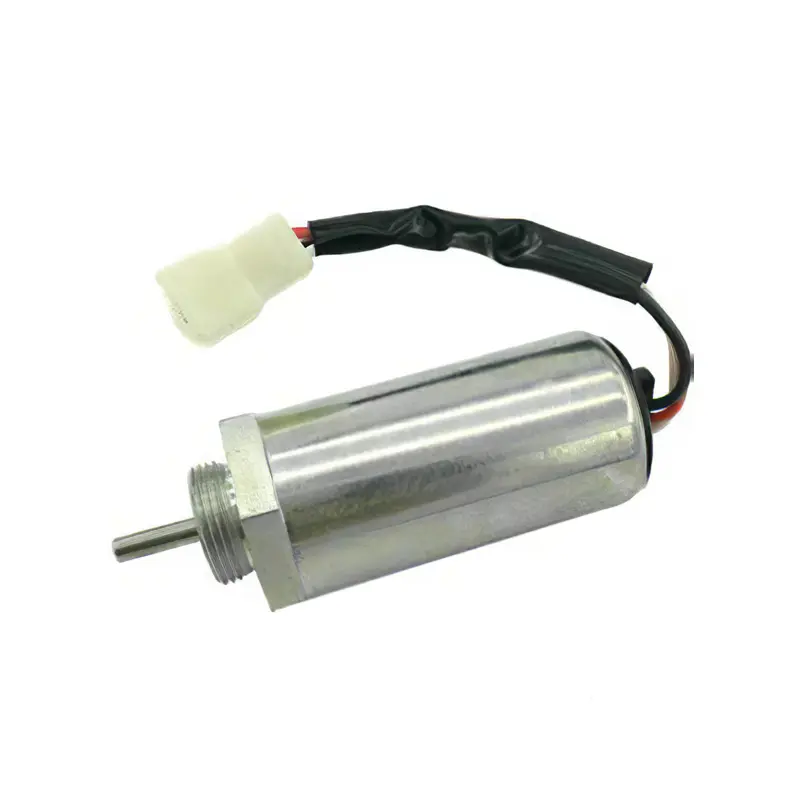 24V Stop Solenoid 8972091152 for Isuzu 4LE2 4LE2X Sumitomo Hitachi MV2-40 EX4U EX40U EX55 EX58 ZX40U Excavator