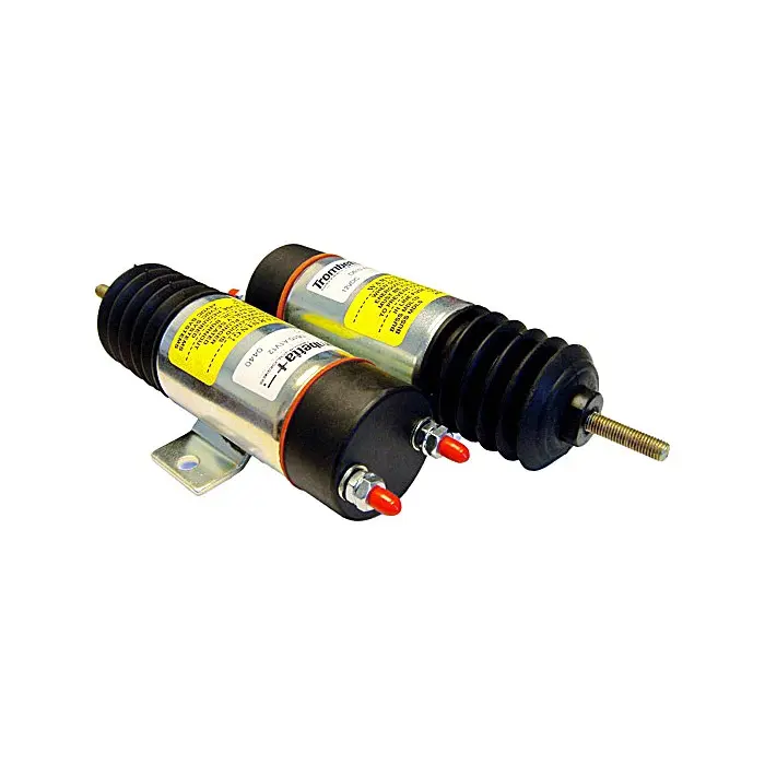 2 Terminals 12V Dual Coil Pull Solenoid D610-B1V12 D610B1V12 for Kubota D905 Engine
