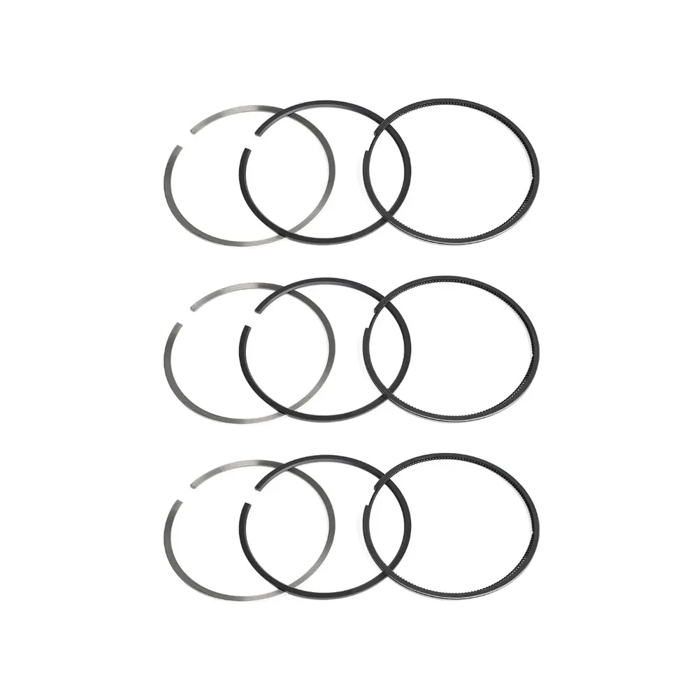 3 Cylinder STD Piston Ring Set Kit for Yanmar 3TNV70 3TNV70-HGE Engine