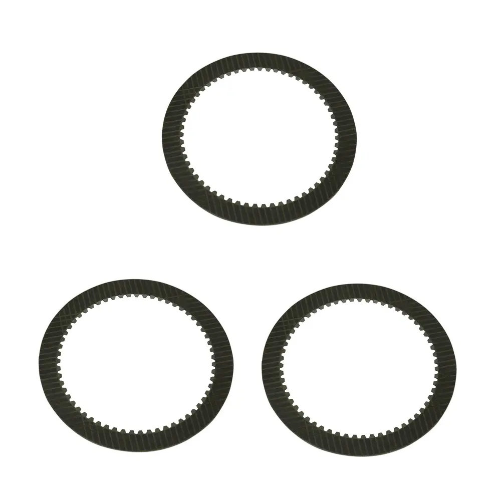 3 PCS 59T Clutch Disc D50040 for Case 350 350B 480C 480D 480E 480F 580C 580D 580E 580F 580G 580K 580SD 580SE 584C 584D 584E 585C 585D 585E 586C 586D 586E