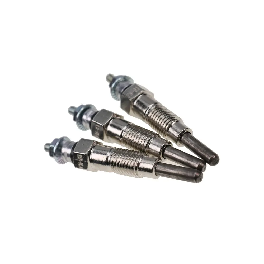 3pcs Glow Plugs MIU802457 M811937 for Yanmar Engine 3TNV76 3TNM74 3TNV70 John Deere 2305 2320 850D 2030A 1023E 1025R 1026R 2025R