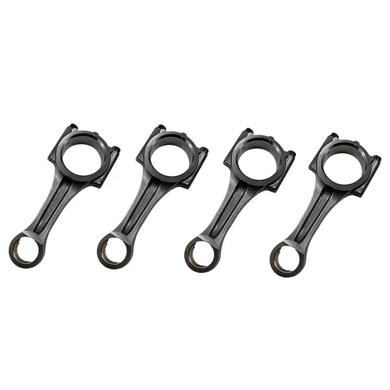 4 Pieces Connecting Rod 150121-00234 for Doosan Engine D24 Excavator DX57W-5
