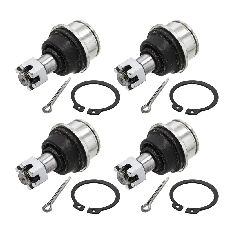 4 Pieces Upper Lower Ball Joint 51355-HP5-601 706200653 for Honda FourTrax Rancher 350 400 420 TRX250 Can-Am Outlander Renegade