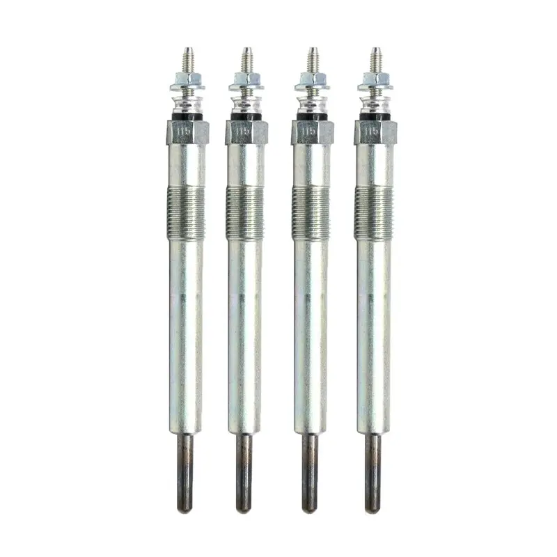 4 PCS Glow Plug 6631808 for Bobcat Skid Steer Loader 843 853 1213