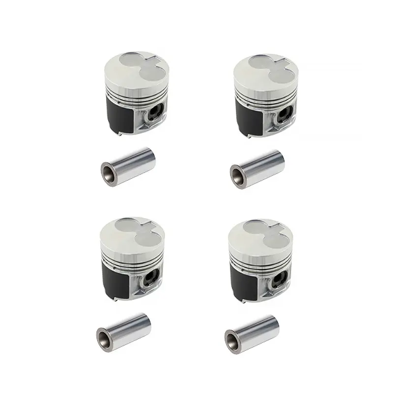 4 pcs Piston with Pin for Perkins 404C-22T Engine