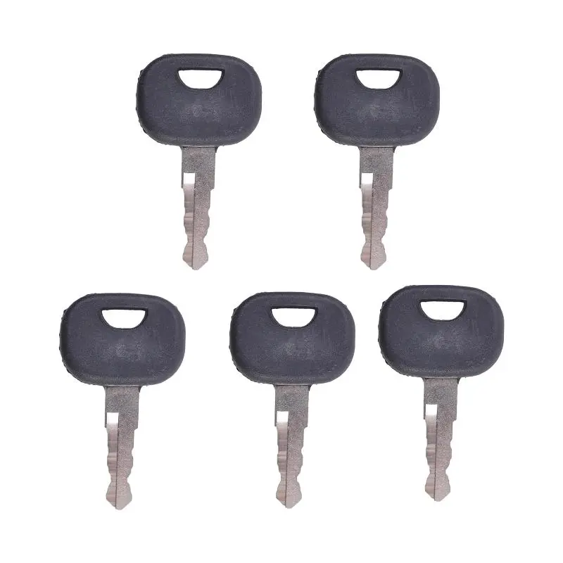 5 Pieces Ignition Keys 202 for John Deere Volvo Heavy Equipment