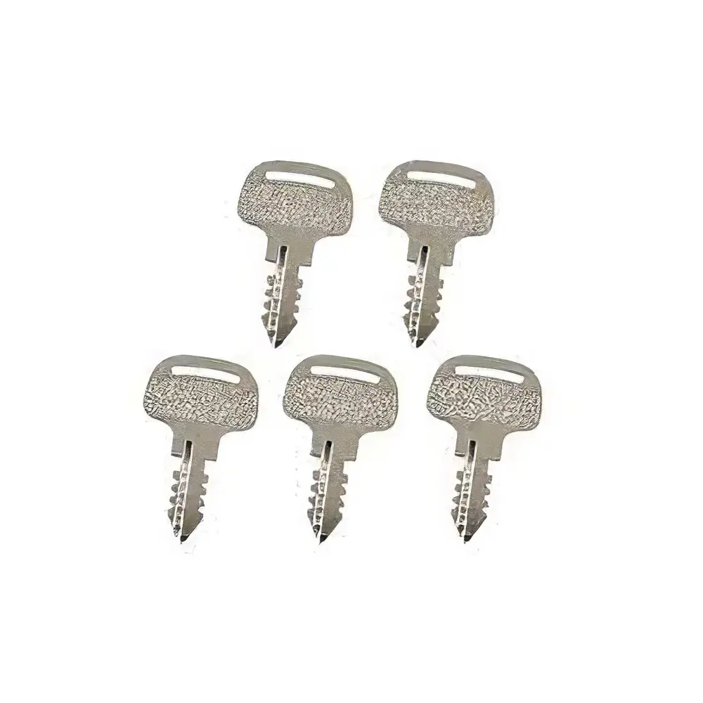 5Pcs Ignition Key 18510-63720 for Kubota Tractor M4900 M5700 M6800 M8200 M9000