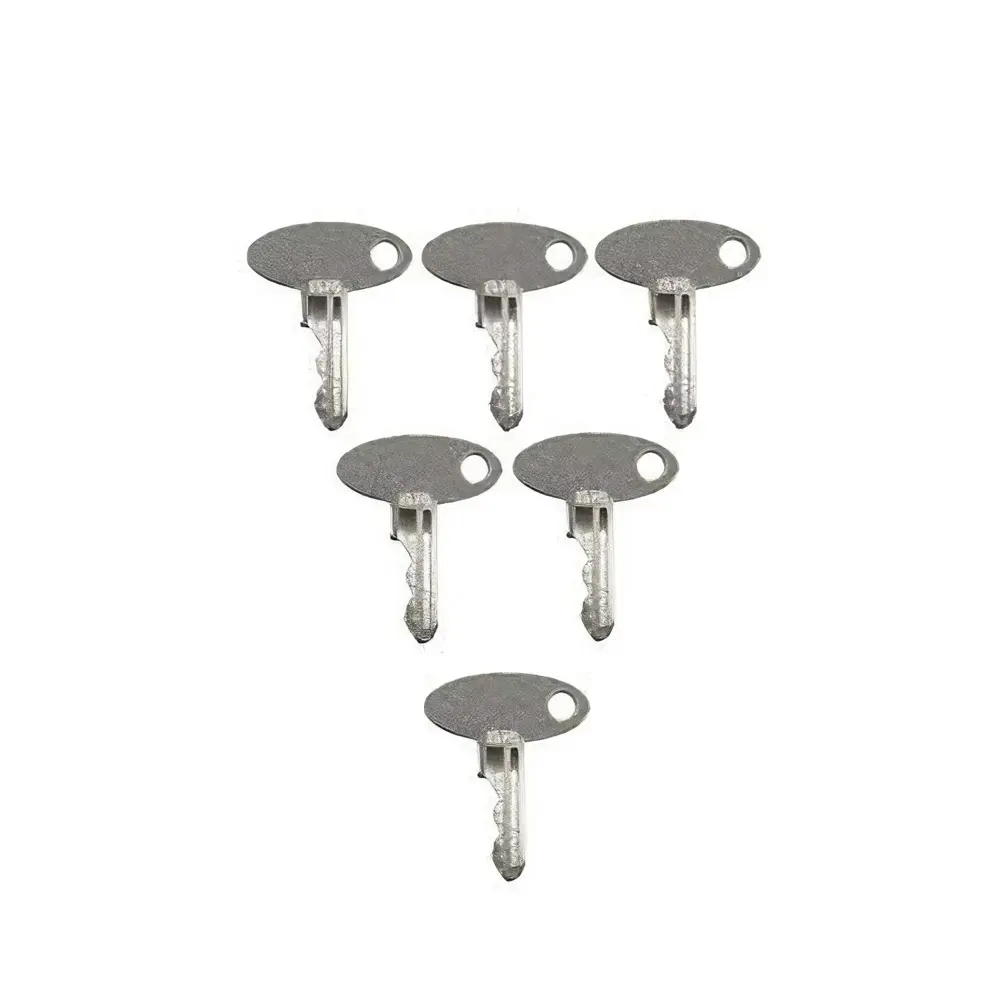 6 Pcs 1570 Keys for Ford New Holland 1210 1300 1320 1520 1530 1620 1630 1715 1720 1725 1920 1925 2120 3415