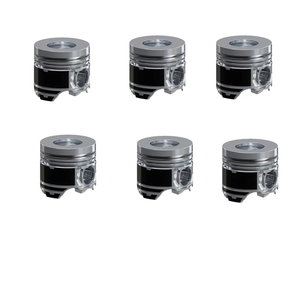 6 pcs Piston 4941393 for Cummins 6D114 QSL9 Engine in USA