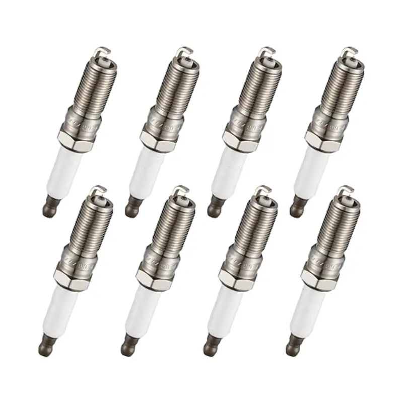 8 Pieces Spark Plug 41-114 12622441 for GMC Sierra Yukon Cadillac Escalade Chevrolet Camaro Corvette Silverado Suburban Tahoe
