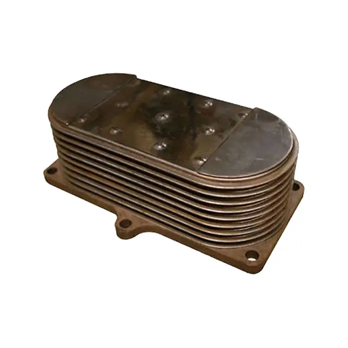 9 Plate Engine Oil Cooler RE59298 for John Deere 6210 6215 6310 6405 6415 6110 7410 7210 7610 9550 9410 9560