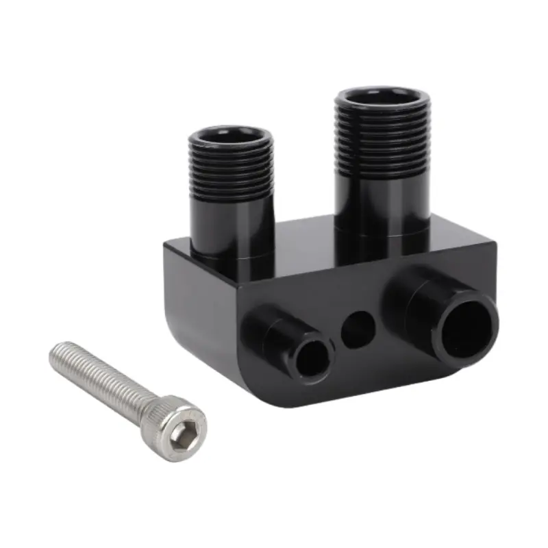 AC Compressor Adapter Fitting Swap Conversion for GM Engine L86 L82 L83 2015-2020 Yukon XL Chevrolet Tahoe Suburban Cadillac