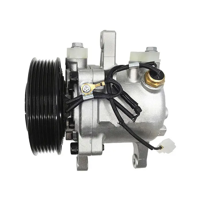 A/C Compressor 3P999-00620 SVO7E 6PK for Kubota M126GXDTC M126XDTC M135GXDTC M135XDTC