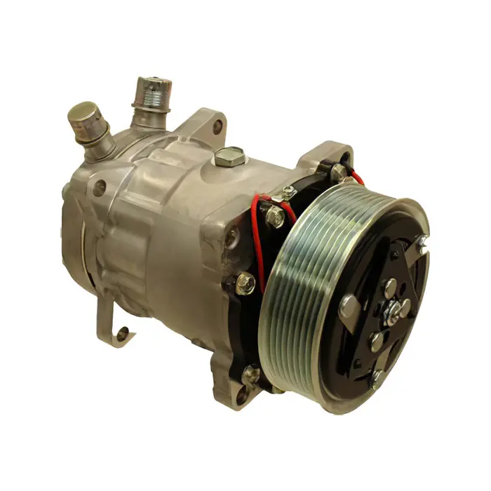 A/C Compressor 82016158 for Ford New Holland Tractor 8160 8340 8360 8560 TM115 TM120 TM125 TM130 TV140 TV145