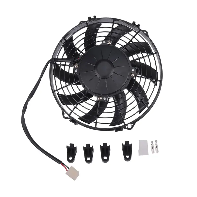 Aftermarket 12V Spal 30100339 VA07-AP7/C-31S Electric Cooling Radiator Fan Blower for Excavator Loader Dozer